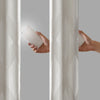 SunSmart Ogee Knitted Jacquard Total Blackout Curtain Panel