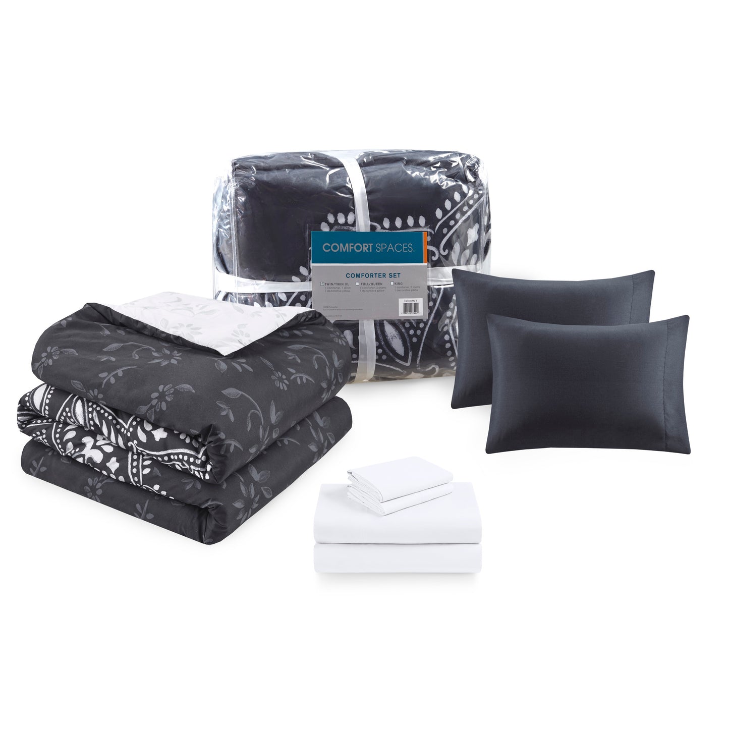 Elava Complete Bed with Sheet Set