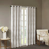 SunSmart Ogee Knitted Jacquard Total Blackout Curtain Panel