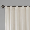 Madison Park Solid Crushed Curtain Panel Pair