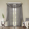 Madison Park Solid Crushed Curtain Panel Pair