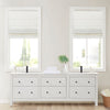 Madison Park Linen Blend Light Filtering Cordless Roman Shade