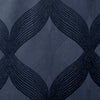 SunSmart Ogee Knitted Jacquard Total Blackout Curtain Panel