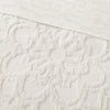 Madison Park Tufted Cotton Chenille Medallion Fringe Coverlet Mini Set