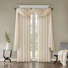 Madison Park Solid Crushed Curtain Panel Pair