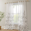 Madison Park Burnout Printed Curtain Panel