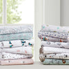 Intelligent Design Cotton Flannel Printed Sheet Set