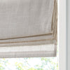 Madison Park Linen Blend Light Filtering Cordless Roman Shade