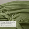 Comfort Spaces Soft Washed Pleated Duvet Cover Set