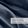 Comfort Spaces Soft Washed Pleated Duvet Cover Set