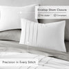 Comfort Spaces Soft Washed Pleated Duvet Cover Set
