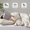 Comfort Spaces Soft Washed Pleated Duvet Cover Set
