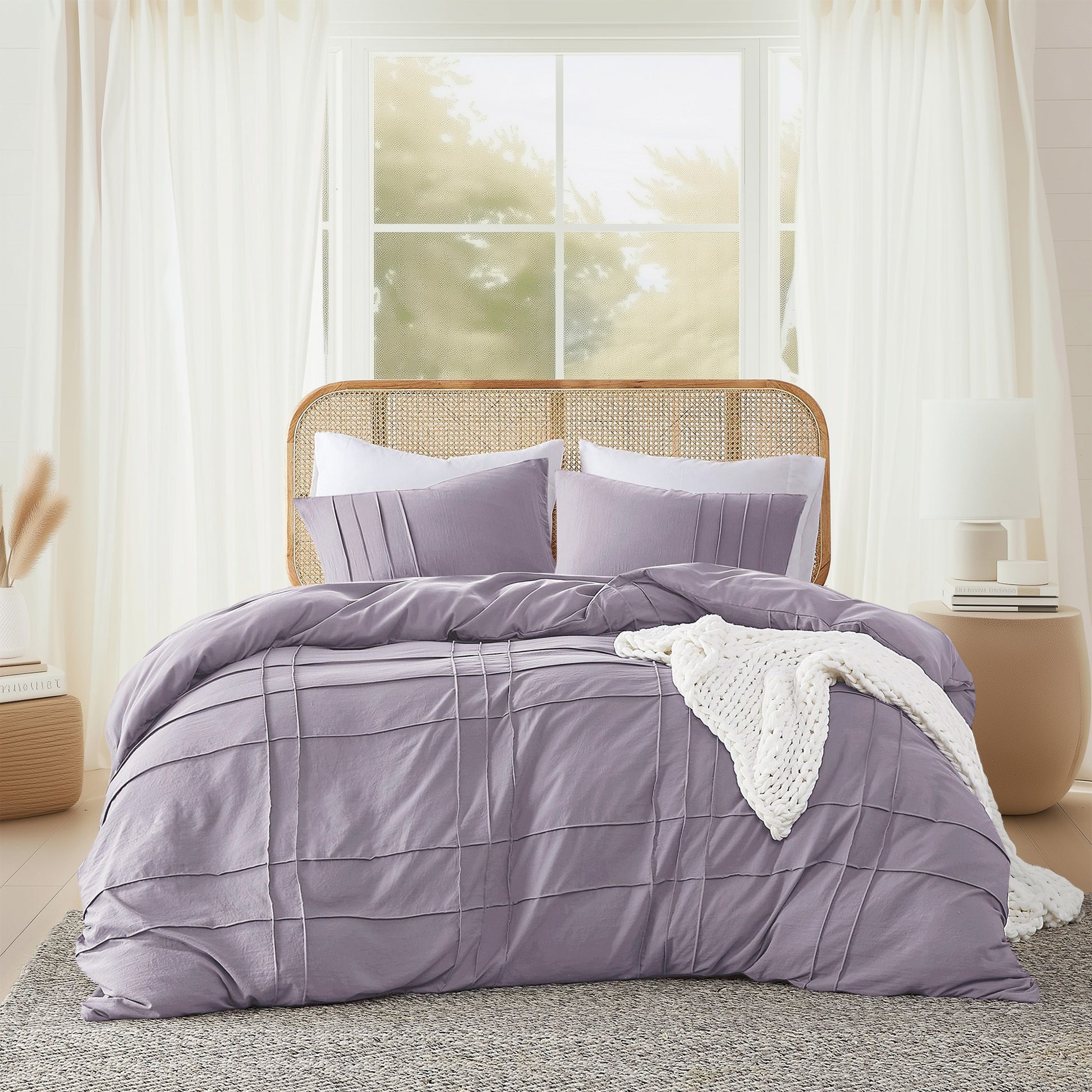 Regency Heights Porter Soft Washed Pleated Comforter Set