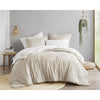 Comfort Spaces Chambray Print Microfiber Comforter Set with Bed Sheets
