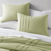 Comfort Spaces Soft Washed Pleated Duvet Cover Set