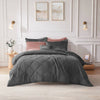 Intelligent Design Velvet Comforter Set with Throw Pillow