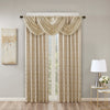 SunSmart Jacquard Lined Total Blackout Rod Pocket/Back Tab Curtain Panel