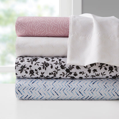 Intelligent Design Printed Microfiber Sheet Set