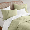 Comfort Spaces Soft Washed Pleated Duvet Cover Set