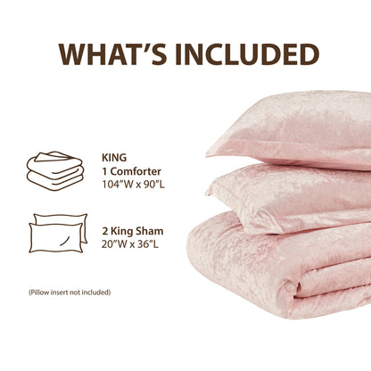 Regency Heights Juliette Velvet Comforter Set