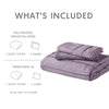 Comfort Spaces Soft Washed Pleated Duvet Cover Set