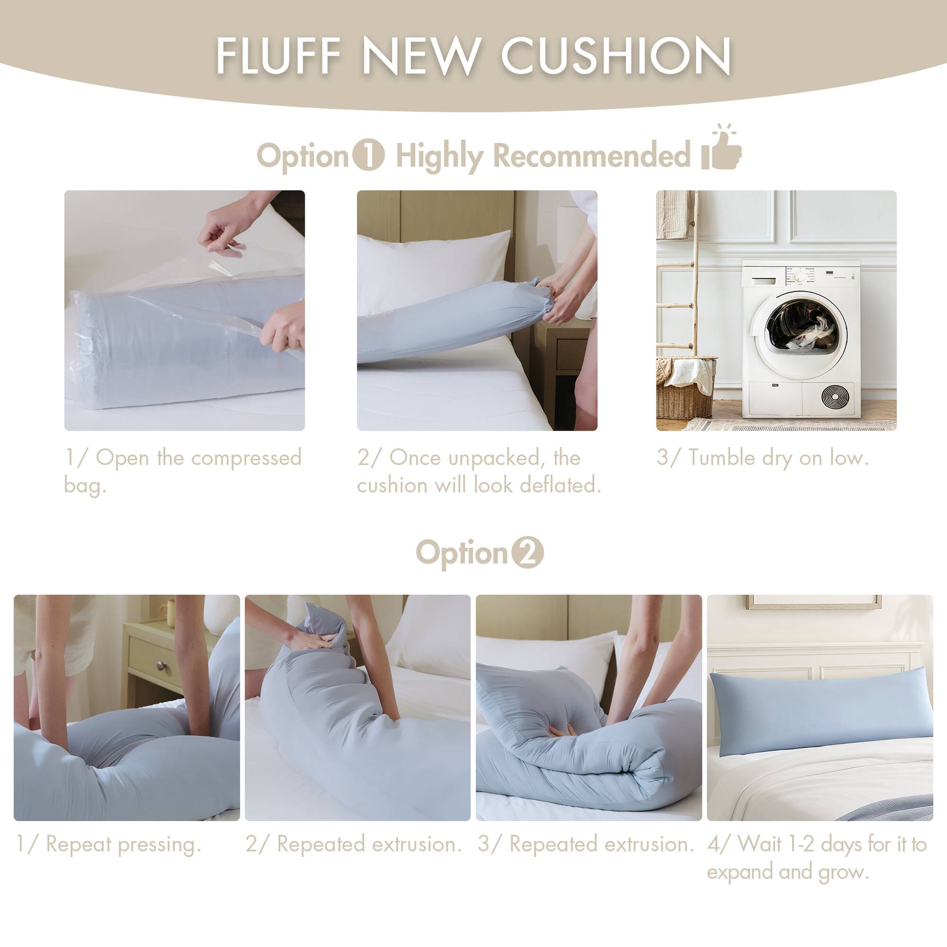 Madison Park Lumi Lumi cooling body pillow