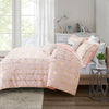 Intelligent Design Metallic Printed Comforter Set