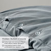 Comfort Spaces Soft Washed Pleated Duvet Cover Set