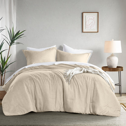 Regency Heights Camden Chambray Print Microfiber Comforter Set