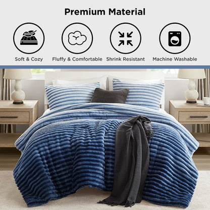 Regency Heights Cord Plush Comforter Set