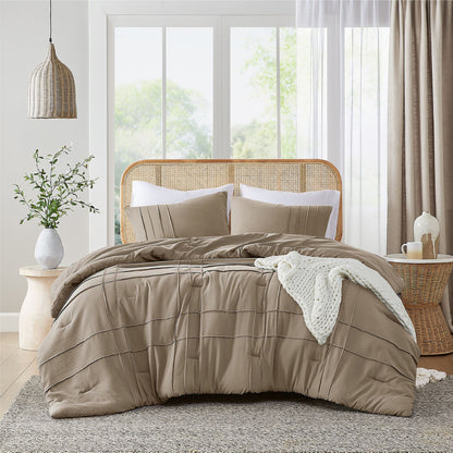 Regency Heights Porter Soft Washed Pleated Comforter Set