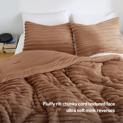 Regency Heights Cord Plush Comforter Set