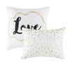 Intelligent Design Metallic Printed Comforter Set