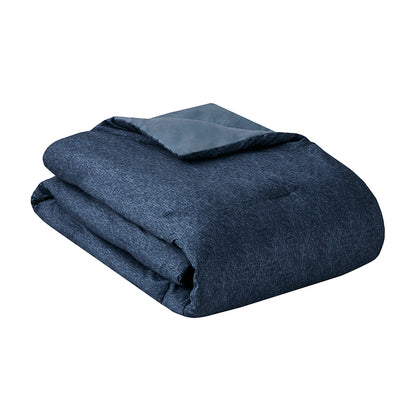 Regency Heights Camden Chambray Print Microfiber Comforter Set with Bed Sheets
