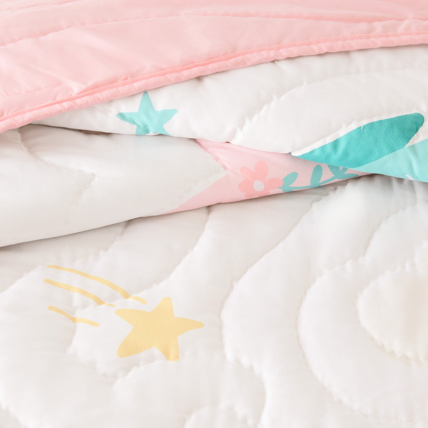 Intelligent Design Kids Unicorn Dream 5PCS Quilt Set