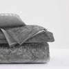 Intelligent Design Velvet Comforter Set with Throw Pillow