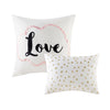 Intelligent Design Metallic Printed Comforter Set