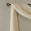 Madison Park Solid Crushed Scarf Sheer