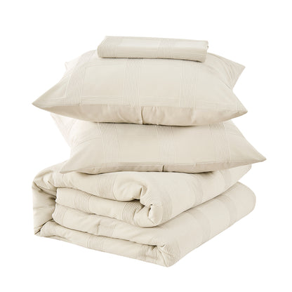 Regency Heights Pucker 4pcs Comforter set