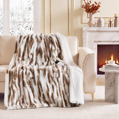 Beautyrest Heated Zuri Luxe Heated Throw