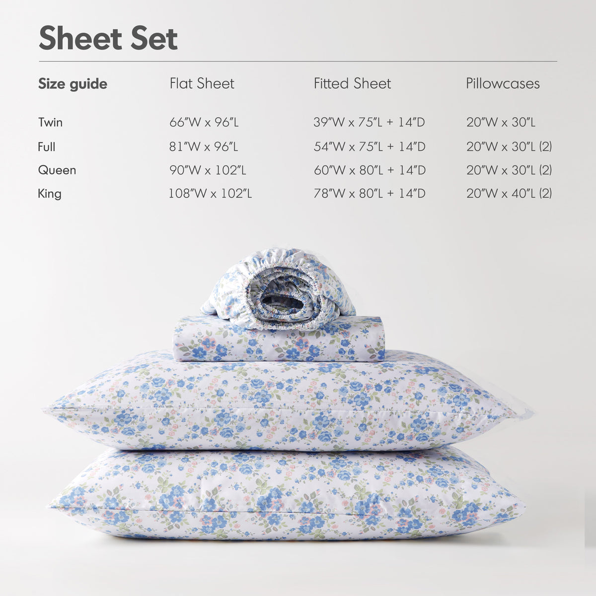 Intelligent Design Printed Microfiber Sheet Set