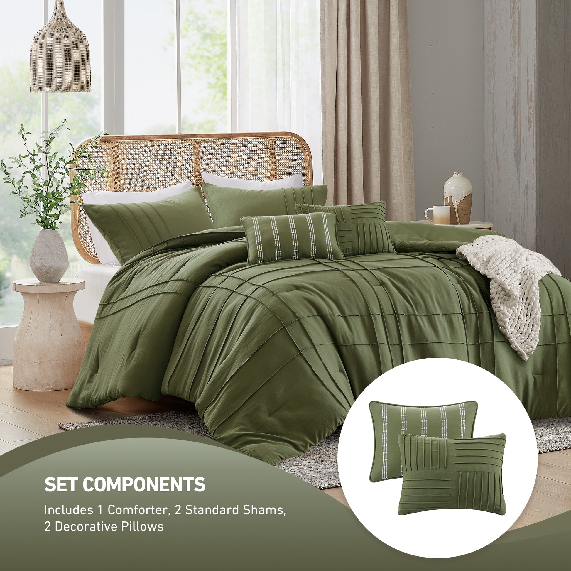 Regency Heights Porter 4pcs Comforter Set