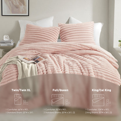 Regency Heights Cord Plush Comforter Set