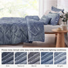 Intelligent Design Velvet Comforter Set with Throw Pillow