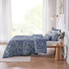 Intelligent Design Velvet Comforter Set with Throw Pillow
