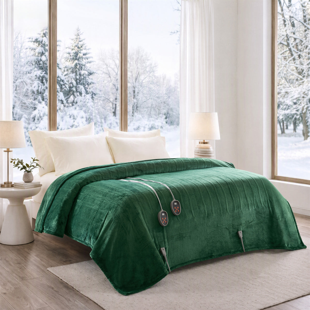 Beautyrest Heated Plush Blanket