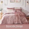 Intelligent Design Velvet Comforter Set with Throw Pillow