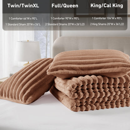 Regency Heights Cord Plush Comforter Set