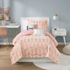Intelligent Design Metallic Printed Comforter Set