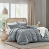 Comfort Spaces Soft Washed Pleated Duvet Cover Set